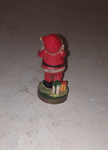 Mini statuetta natalizia vintage Hallmark Babbo Natale - Foto 4 di 8