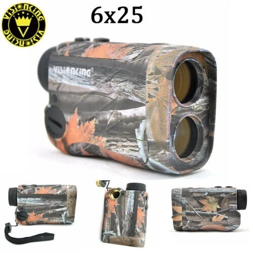 Visionking 6x25 Laser Range Finder Hunting Golf Rain Model 600 m New Gift - Image 2 of 4