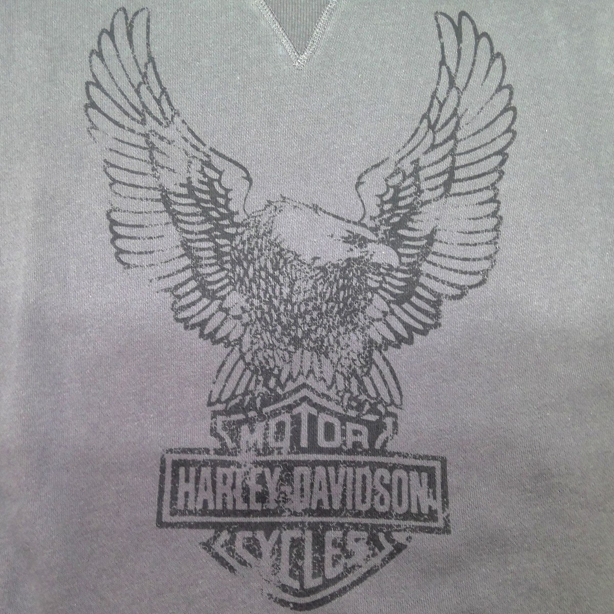 NEW Mens Harley-Davidson Ombre Road Captain Eagle Sweatshirt
