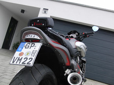 For Yamaha Vmax 1700, license plate holder for Vmax 1700, with accessories M5 thread