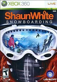 shaun white snowboarding xbox 360
