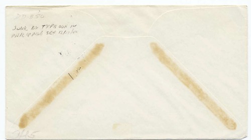 US 1936 Naval Ship Cover USS Hull Callaho Peru 3 Bar Navy Postmark XQ - Imagen 3 de 3