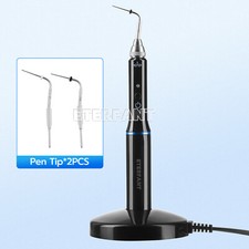ETERFANT Dental Endo Gutta Percha Obturation System Heated Pen 2Tips Black Free