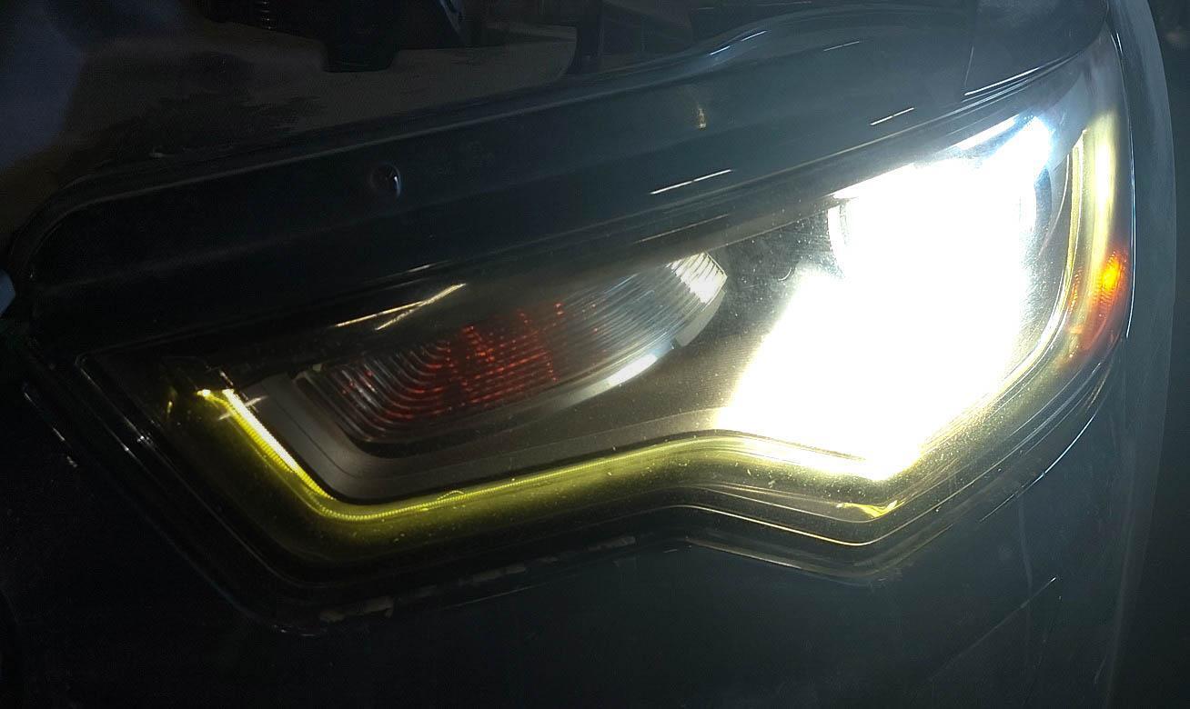 Audi A6 Left Xenon HID Headlight 12 13 OEM Without Curve Option 