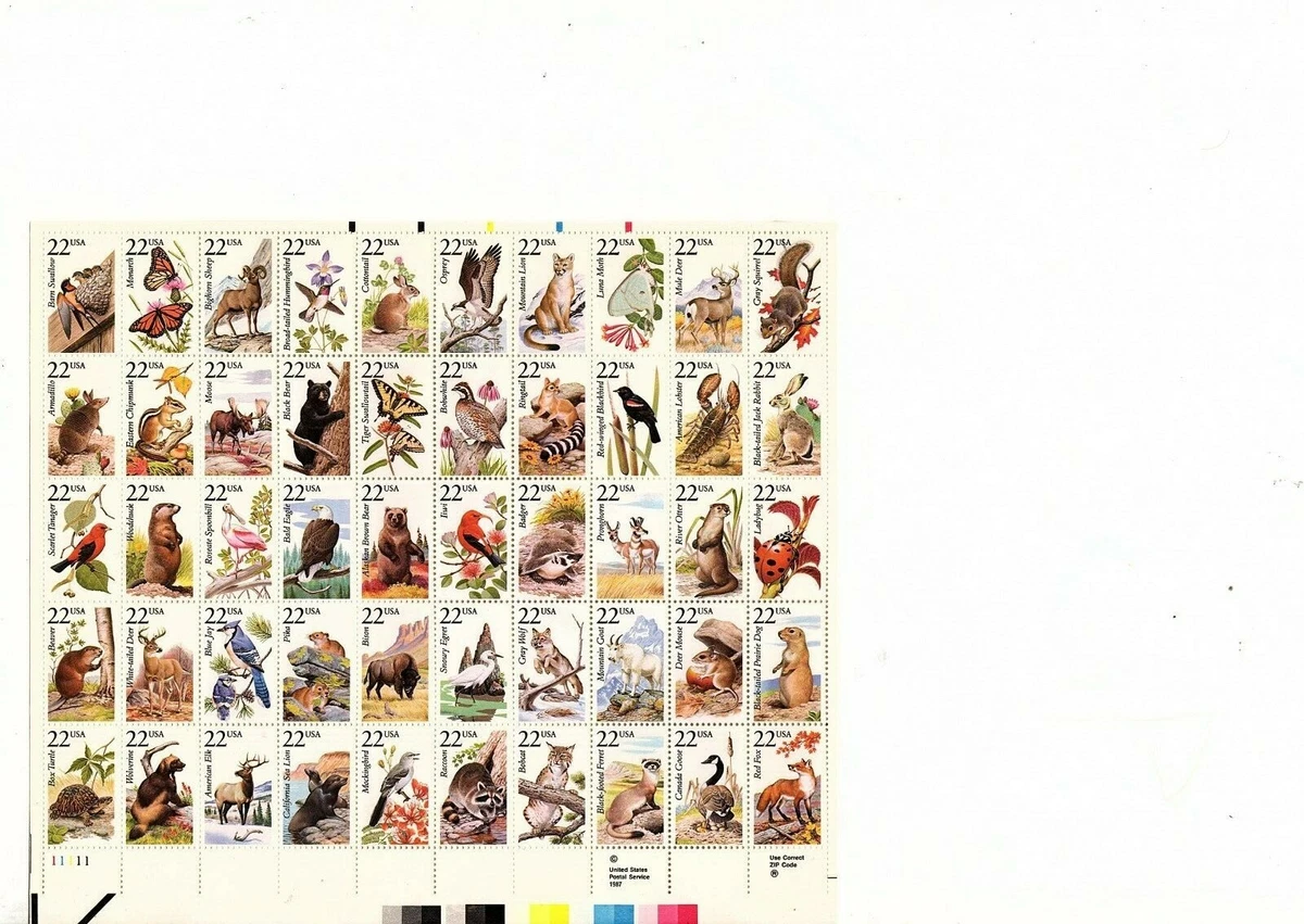 1987 american wildlife stamps products for sale | eBay display picture 1
