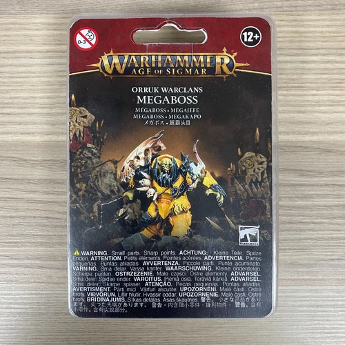 MEGABOSS WARHAMMER AGE OF SIGMAR ORRUK WARCLANS ORCS AOS BLISTER GAMES WORKSHOP