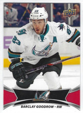 2016-17 Upper Deck AHL #44 Barclay Goodrow red parallel