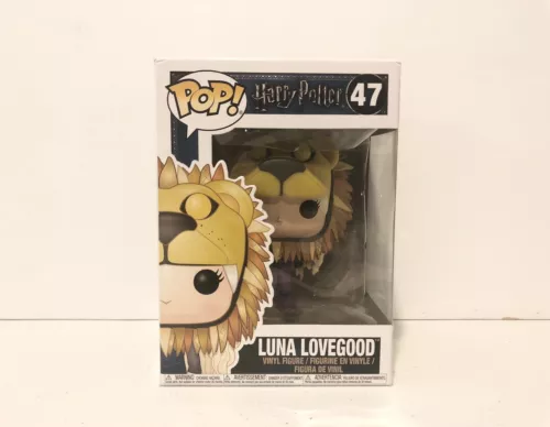 Funko Pop! Harry Potter Luna Lovegood w/Lion Hat #47 Please Read