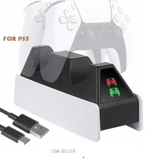 PS5 Controller Charger Stand DualSense Fast Charging Station Dock PlayStation 5