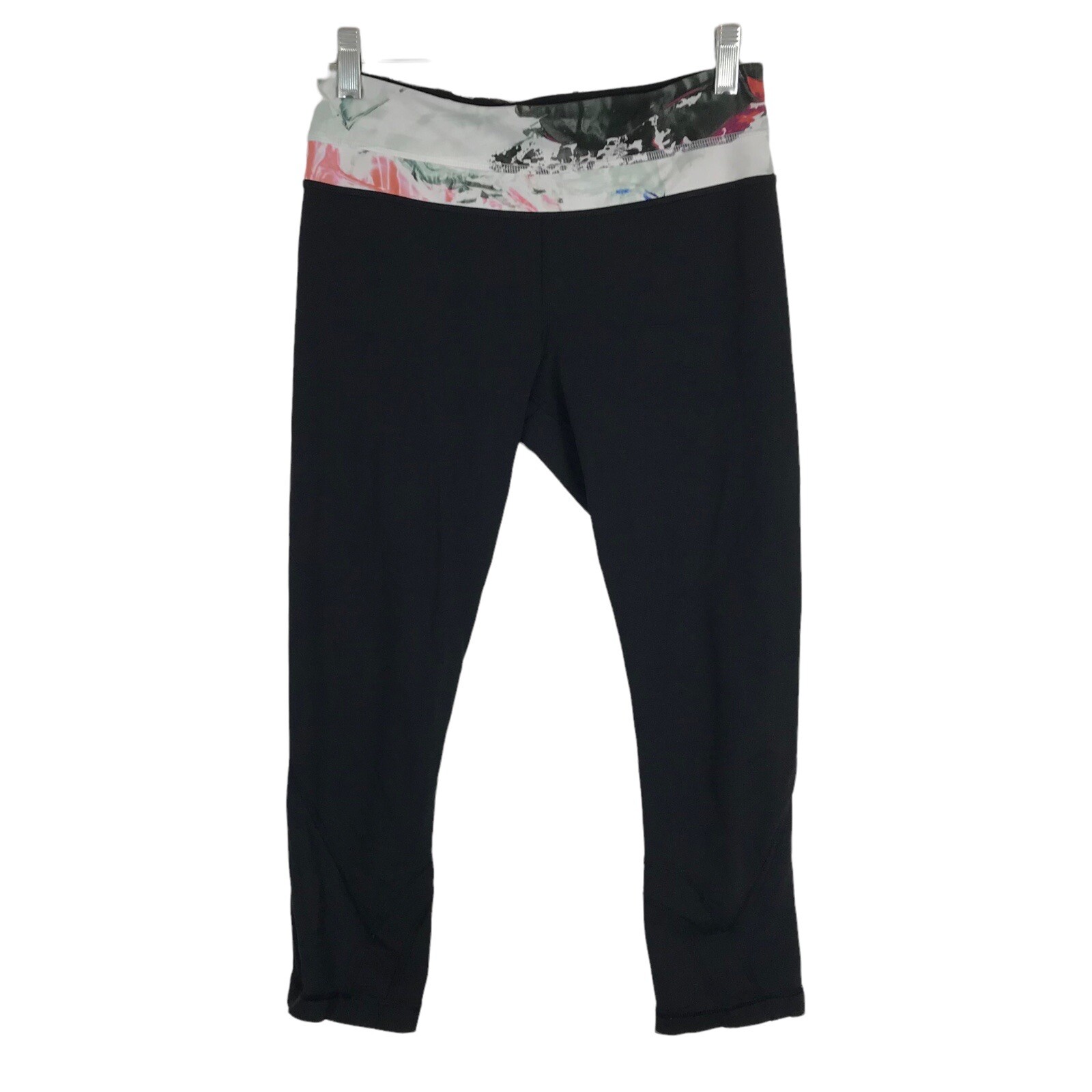 Lululemon Athletica Women's Capri Leggings 6 Back Zip… Gem