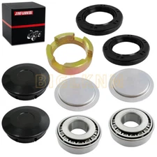Swingarm Bearing Seal Lock Nut & Cap Kit For Honda Rancher 350 400 TRX350 TRX400