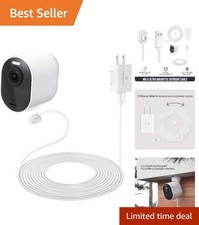 Fast Charging 25ft Outdoor Cable with Magnetic Adapter for Arlo Pro Series