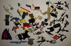 Huge Vintage 1980's 1990's GI Joe Accessory Lot Hasbro 3 3/4" Action Figures 80s