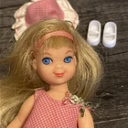 Vintage 3550 Tutti Doll w Original Outfit, Headband & Shoes (Barbie Family) 1966