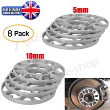 10MM & 5MM UNIVERSAL SET 8PC ALLOY WHEEL SPACERS SHIMS 4x100/4x108/4x110/4x114.3