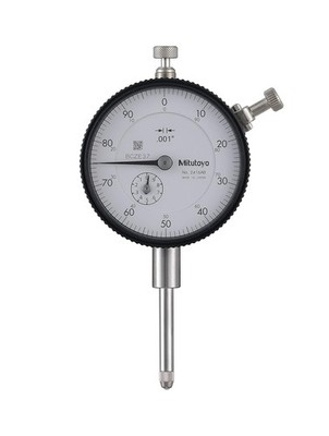 Dial Indicator 0-1 Inch, .001 in, Dust-Resistant, Stembush, High-Precision Gauge