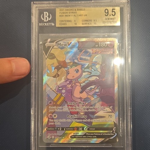 Mew V graded BGS 9.5 for sale on eBay