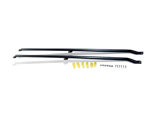 Black Stainless Steel Roof Rails For Ford Transit Tourneo Custom LWB 2013 - 2018 - Picture 2 of 3