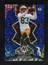 2022 Panini Mosaic Rookies No Huddle Blue Prizm 27/75 Samori Toure #357 0wx2