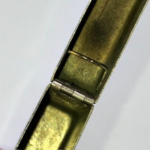 Zippo Feuerzeug 1938 1939 Diagonal Line Metallic Runde Ecke 4 Barrel - Bild 7 von 10