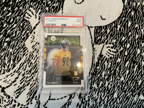 2017 Panini Donruss T.J. Watt #372 card