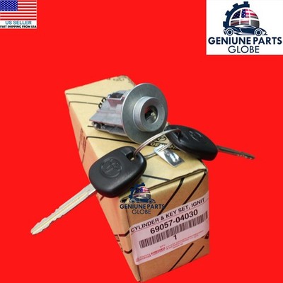 にこ GENUINE TOYOTA TACOMA TUNDRA IGNITION LOCK CYLINDER & KEY SET