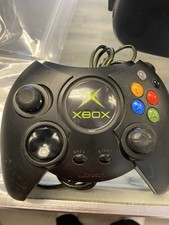OEM OG Original Xbox Duke Controller No Breakaway Cable Black Tested