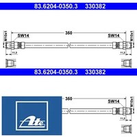 2X Bremsschlauch ATE 83.6204-0350.3 2 BremsschläUche Rechts Links Hinten
