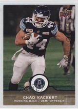 2016 Upper Deck CFL High Gloss 10/10 Chad Kackert #93 0c3