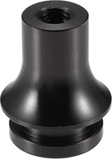 Gear Shift Knob Adapter, M10x1.5 Shifter Boot Retain Size: M10x1.5Color: Black