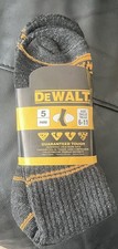 BRAND NEW 5-pack of DeWalt Pro Comfort Work Socks in size UK 6-11