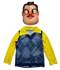 Rubie's Hello Neighbor The Butcher Mask Halloween Cosplay Kids Costume READ