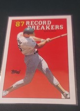 1988 Topps - Record Breakers Mark McGwire #3