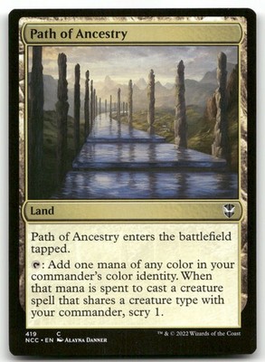 Path of Ancestry #419 (NM) Streets New Capenna NCC Magic MTG