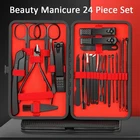 Professional Stainless Steel Manicure Pedicure Nail Clipper Grooming Kit