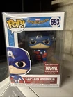 Funko Pop! #693 Captain America Marvel Collector Corps Spider-Man Homecoming