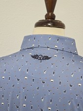 Straight Down Performance Golf Polo Men Size Large