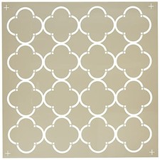 Rayher Schablone Waben 30.5cm Polyester