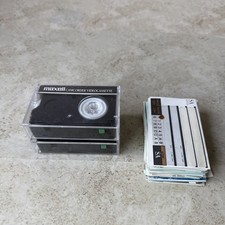 Lot Of 2 Camcorder Video Cassettes Maxell And Stickers