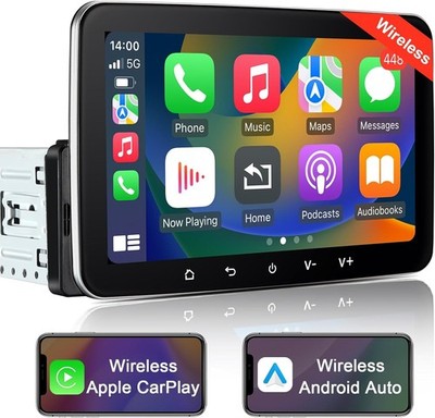 Android Auto CarPlay 7 Zoll Autoradio 1Din Bluetooth GPS