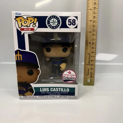 Luis Castillo Funko Pop with Protector SGA MLB Seattle Mariners Exclusive