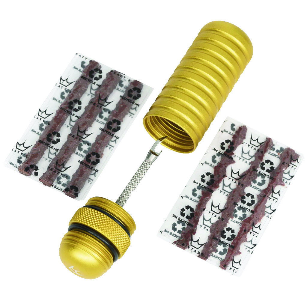 Peatys Holeshot Tubeless Puncture Plug Tool Kit with Steel Fork - Aluminum Body 7190₽