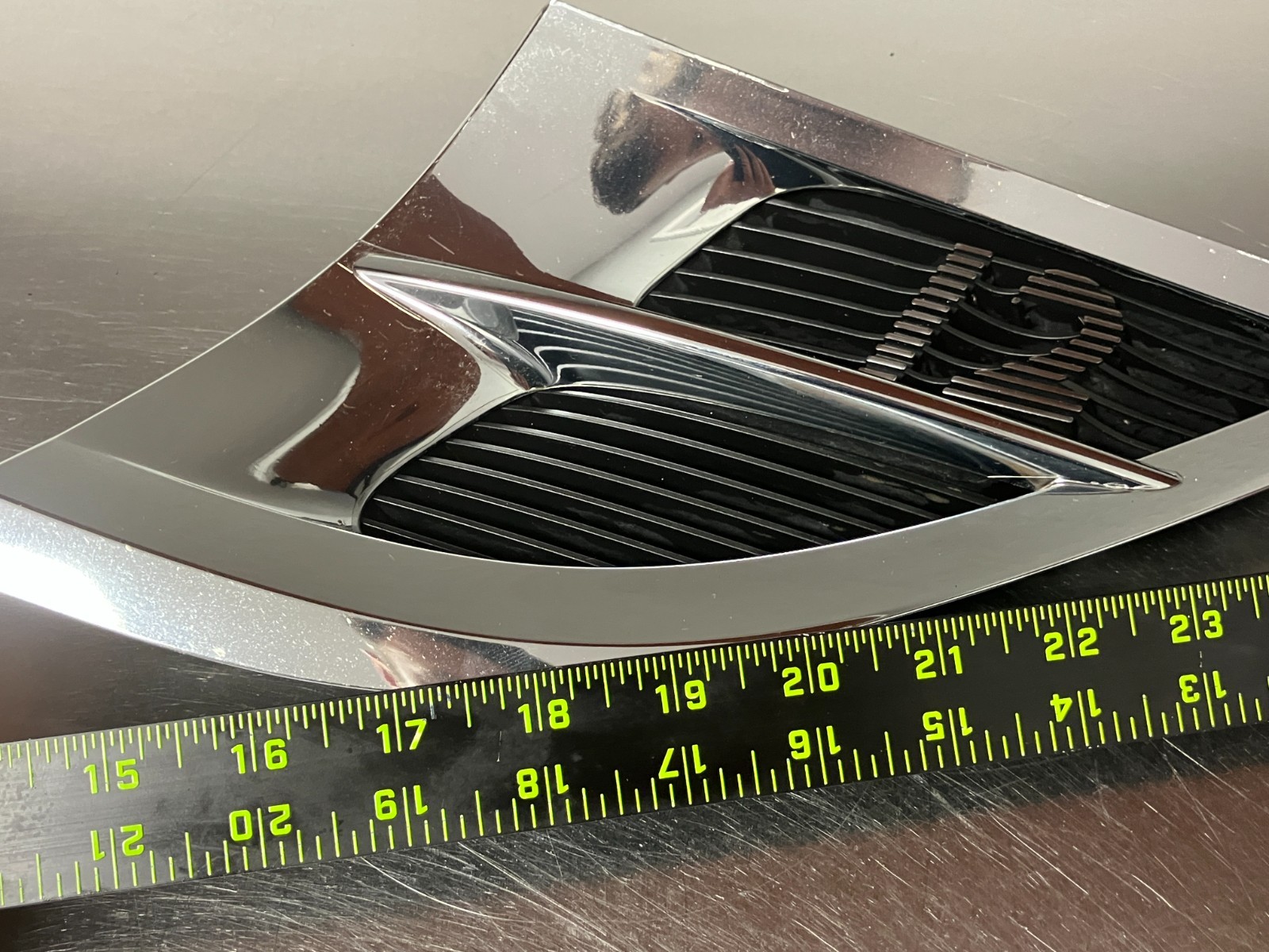 18-20 Bentley Continental GT Passenger Right Side Fender Vent Grille Grill 12 ed