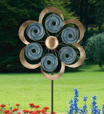 Shells - 19" Wind Spinner, Lawn Art, Garden Decor