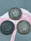 1887 1888 1889 Indian Head Cent Penny. Old U.S. 1¢ Coin Lot! You Grade! Free S&H