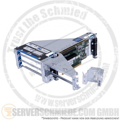 HP DL380 Gen10 Tertiary PCIe x8 / x8 3rd Riser with Riser cage 875780-B21 +NEW+