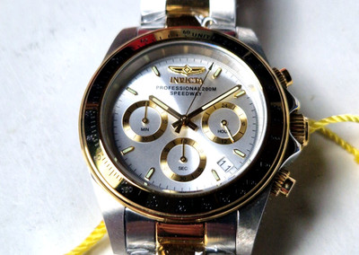 Invicta Speedway Professional-Chronograph,Bicolor,20 ATM( Art.Nr.0823)