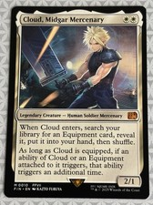 Cloud, Midgar Mercenary - NM/MINT Regular Mythic #10 FIN Final Fantasy MTG