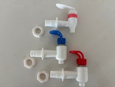 NEW Water Dispenser Cooler Replacement Faucet Set of 3: 2 Red and 1 Blue