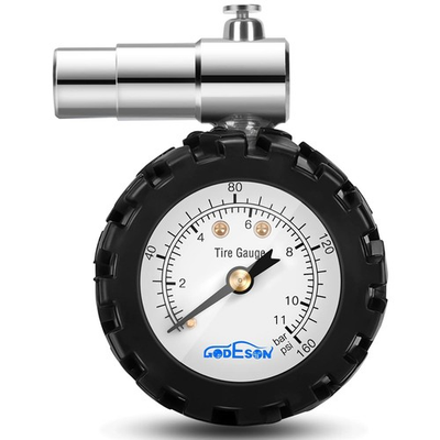 #ad Presta Valve Bicycle Tire Pressure Gauge 0 160 PSI $17.23